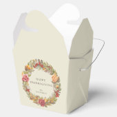 カスタムフローラリース感謝祭 フェイバーボックス (オープン)