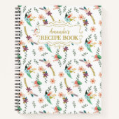 カスタムフローラレシピ ノートブック (正面)