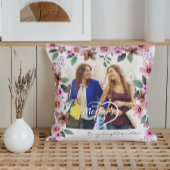 カスタムフローラ母の日の娘義理 クッション