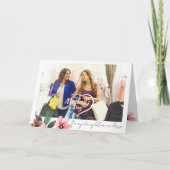 カスタムフローラ母の日の娘義理 シーズンカード (正面)