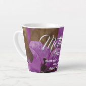 カスタムフローラ母の箴言31 カフェラテマグ (左アングル)