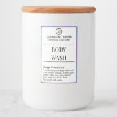 カスタムフローラ縁ど体洗浄ラベルシール フードラベル (正面)