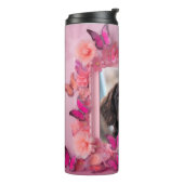 カスタムフローラ蝶 タンブラー (回転左)