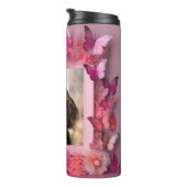 カスタムフローラ蝶 タンブラー (回転右)