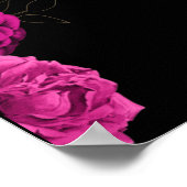 カスタムフローラ記念結婚ポスター ポスター (角)