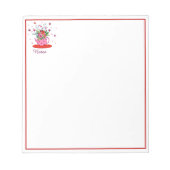 カスタムフローラ ノートパッド (正面)