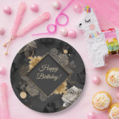 カスタムフローラ ペーパープレート (パーティー)