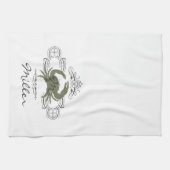 カスタムフローリッシュカニキッチンタオル キッチンタオル (横)