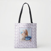 カスタムフ最高のォトドッグマム トートバッグ (正面)