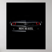 カスタムブカッコいいラクChevy Camaro ポスター (正面)