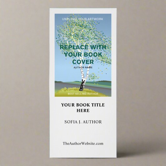 カスタムブックカバー起動ライター作家マーケティング ラックカード