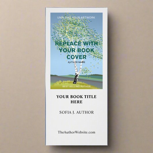 カスタムブックカバー起動ライター作家マーケティング ラックカード