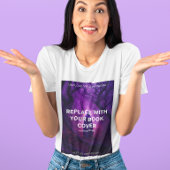 カスタムブックカバーLプロモモダンーション作家 Tシャツ