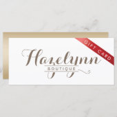 カスタムブティックギフト券 (正面/裏面)