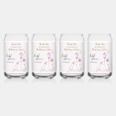 カスタムブライダルシャワーのド結婚レスありがとう ガラス缶 (正面)