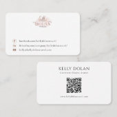 カスタムブライダル表示ヘアタイ特典カード 名刺 (正面/裏面)