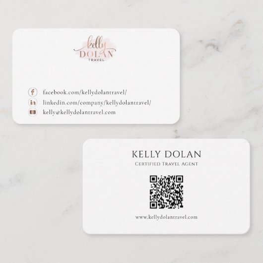 カスタムブライダル表示ヘアタイ特典カード 名刺 (正面/裏面)