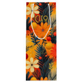 カスタムブライトフローラフェスティバル抱き枕 ワインギフトバッグ (裏面)