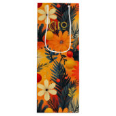 カスタムブライトフローラフェスティバル抱き枕 ワインギフトバッグ (正面)