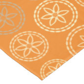 カスタムブライトフローラモノグラム模様 テーブルクロス (アングル)