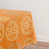 カスタムブライトフローラモノグラム模様 テーブルクロス (インサイチュ)