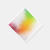 カスタムブライトモダンカラー抽象芸術アートテンプレート スタンダードカクテルナプキン (角)