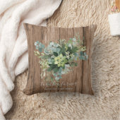 カスタムブライドメイドブライダルパーティギフトグリーン クッション (ブランケット)