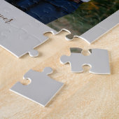 カスタムブライドメイドブライダルパーティギフトグリーン ジグソーパズル (側面)