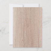 カスタムブラウンウッドルックボーエレガントド (裏面)