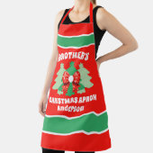 カスタムブラザーのクリスマスプレゼント エプロン (インサイチュ)