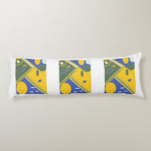 カスタムブラシ仕上げポリエステル抱き枕(20 x 54") ボディピロー (裏面)