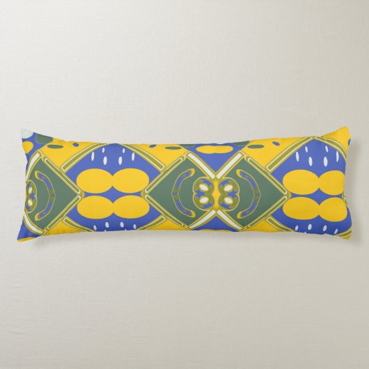 カスタムブラシ仕上げポリエステル抱き枕(20 x 54") ボディピロー (正面)