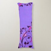 カスタムブラシ仕上げポリエステル抱き枕(20 x 54") ボディピロー (正面縦)