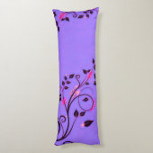 カスタムブラシ仕上げポリエステル抱き枕(20 x 54") ボディピロー (裏面 (縦))