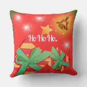 カスタムブラシ装飾用クッションメリークリスマス クッション (裏面)