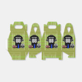 カスタムブラックアンドグレーサッカージャージーオンフィールド フェイバーボックス (折り畳みなし)