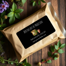 カスタムブラックセージ汚れラベル ラベル