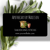 カスタムブラックセージ汚れラベル ラベル