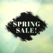 カスタムブラックブラシフレーム春販売店 ウィンドウサイン (シート3)