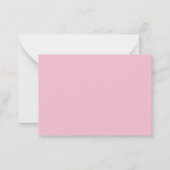 カスタムブラックプレK先生 ノートカード (裏面)