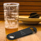 カスタムブラックモノグラパーソナライズされたム速度ボトル スピード栓抜き