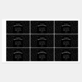 カスタムブラックモンスタースプレーラベル ラベル (シート)