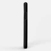 カスタムブラック7フォトスクエアテンプレート Case-Mate iPhoneケース (裏面/右)