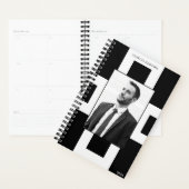 カスタムブラック&ホワイトプロフェッショナルビジネスフォト プランナー手帳 (ディスプレー)