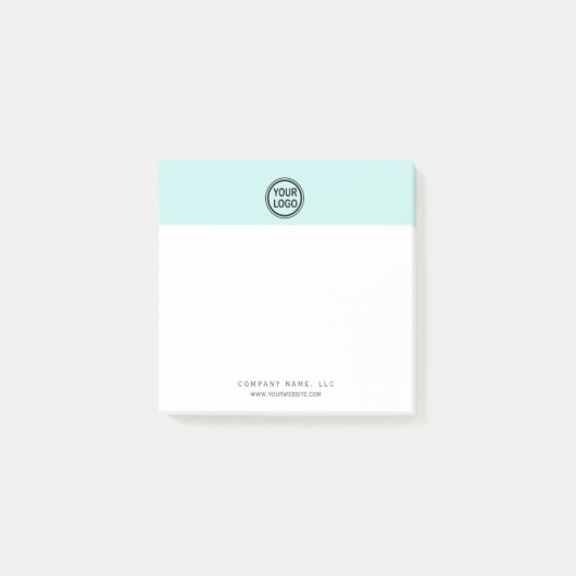 カスタムブランディングロゴテンプレートポストイットNo ポストイット (正面)