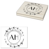 カスタムブランディングロゴビジネスバッグとボックスロゴ ラバースタンプ (押印)