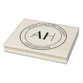 カスタムブランディングロゴビジネスバッグとボックスロゴ ラバースタンプ (スタンプ)