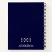 カスタムブランドのプロモーション ノートブック (裏面)