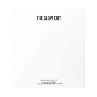 カスタムブランドのメモ帳 ノートパッド