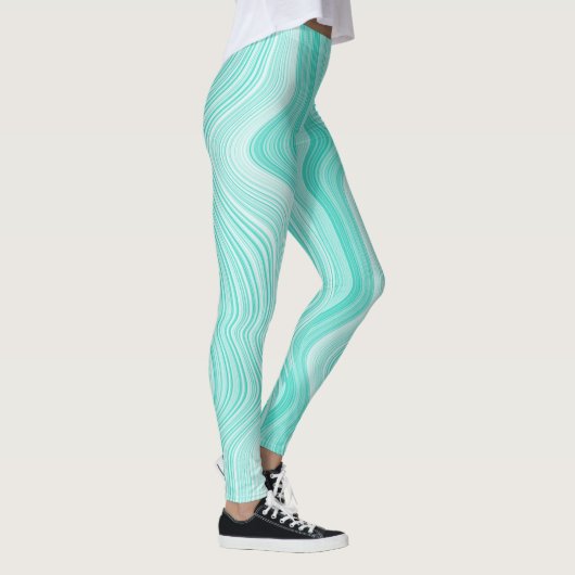 カスタムブランドグレーグリッタースパークルパーソナライズされた レギンス (右)